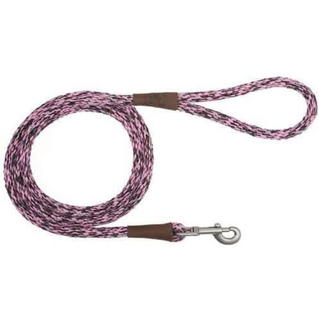 Mendota Dog Snap Leash in Pink Camo, 4ft Size