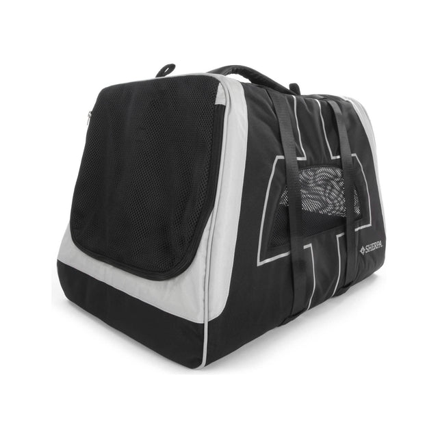 SHERPA by PetWise Forma Frame Extra Large Black Pet Carrier for Cats and Dogs