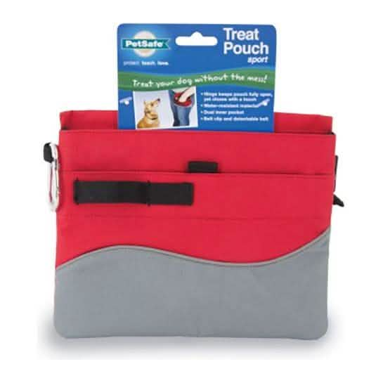 PetSafe Treat Pouch w/ Belt Strap Red 5.5"