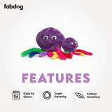 Fabdog Small Purple Octopus Faball - Dog Toy