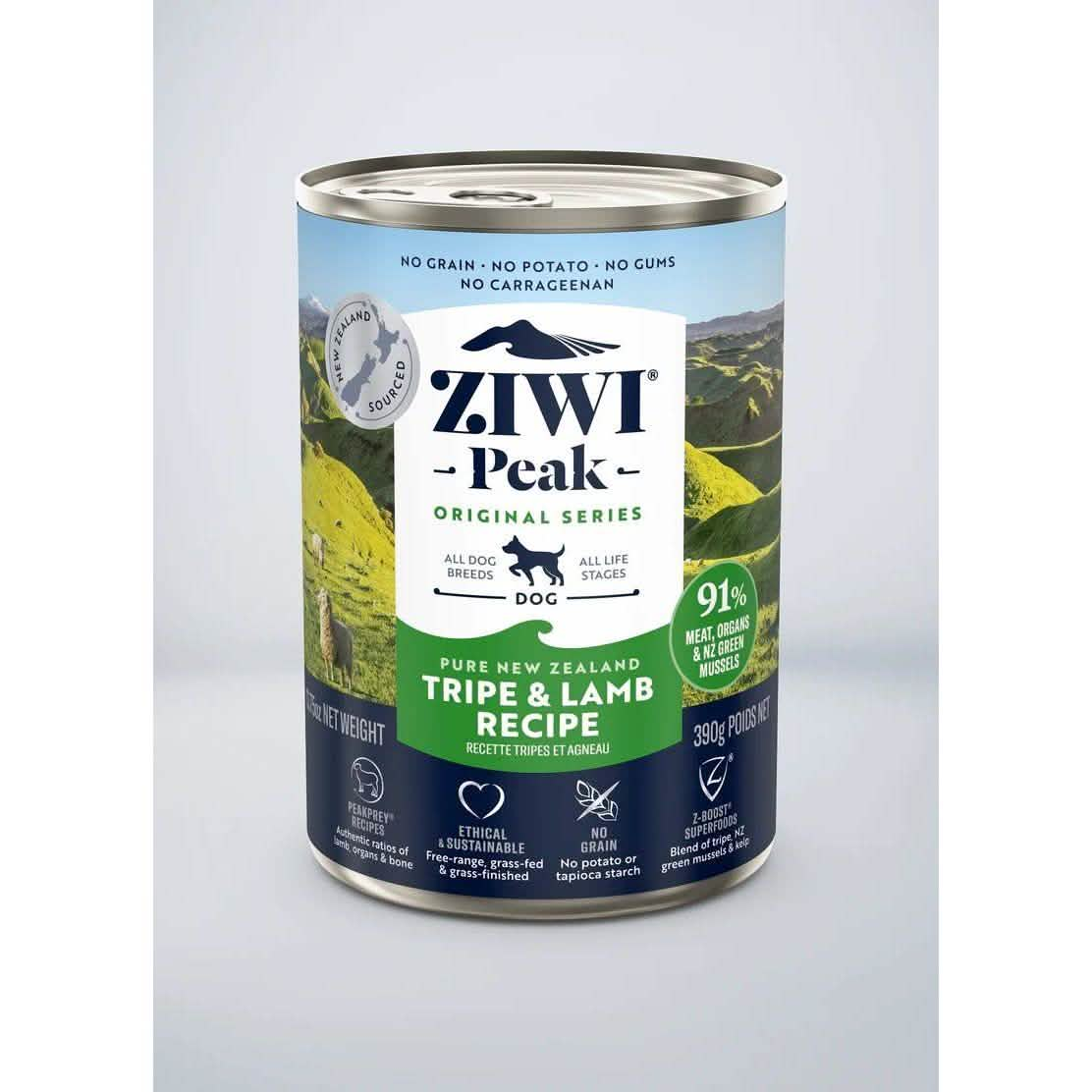 Ziwi Peak Wet Dog Food Tripe & Lamb Recipe