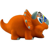 Petsport 4in Latex Triceratops Tiny Tots Pet Toy