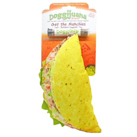 Meowijuana Doggijuana Get Munchies Taco Flavor Dog Treats, 4 Oz Size