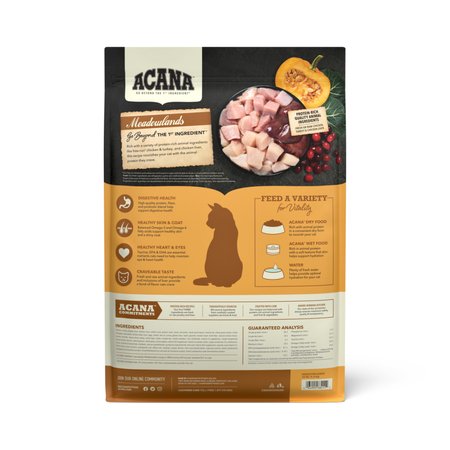 Acana Dry Cat Food Grain Free Highest Protein Meadowlands