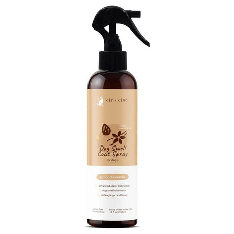 KIN+KIND  ALMOND & VANILLA  COAT SPRAY 12oz