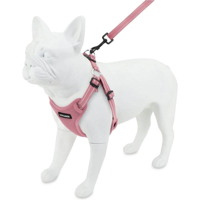 Voyager Step-In Flex Adjustable Pet Harness - Pink