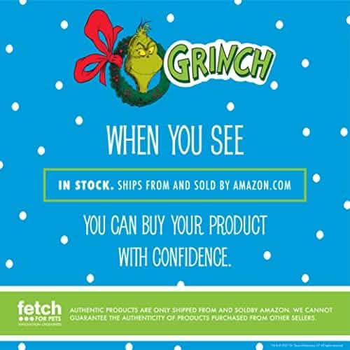 Fetch For Pets Medium Size Dr. Seuss The Grinch 9'' Dog Toy