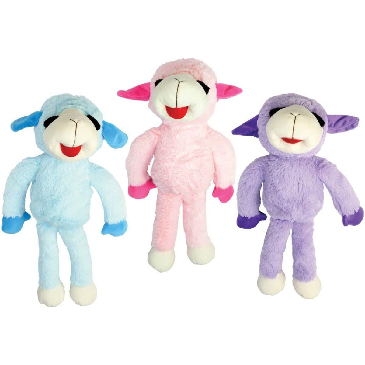 Multipet Dog Toy Floppy Lamb Chop® - Assorted Colors