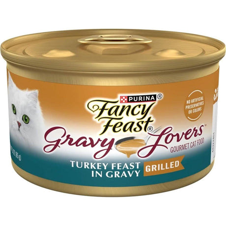 Fancy Feast Wet Cat Food Gravy Lovers Turkey Feast in Gravy