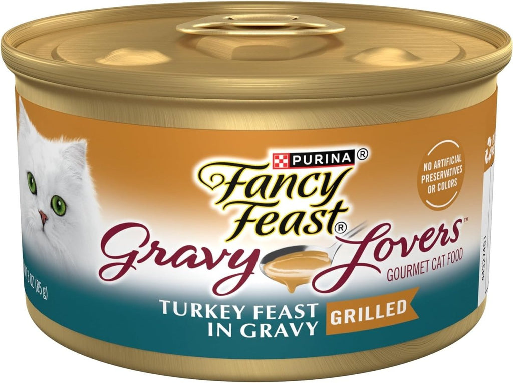 Fancy Feast Wet Cat Food Gravy Lovers Turkey Feast in Gravy