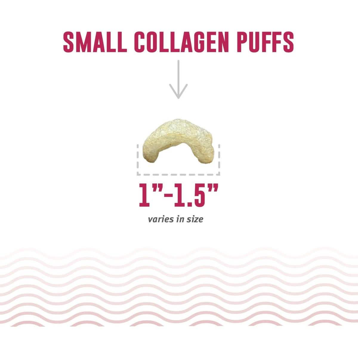 Icelandic Dog Treat Collagen Puffs Baked Beef Collagen with Lamb Marrow