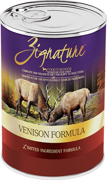 Zignature Wet Dog Food Limited Ingredient Venison Formula