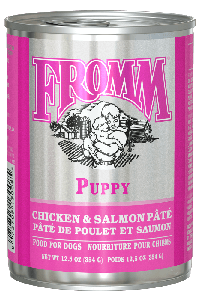 fromm Puppy Wet Food Chicken & Salmon Pate 12.5oz