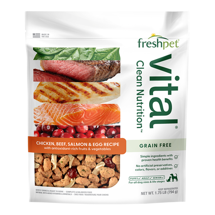 Fresh Vital GF Cook/Carne de res/Ostras/Bolsa de huevo 1.75 lb