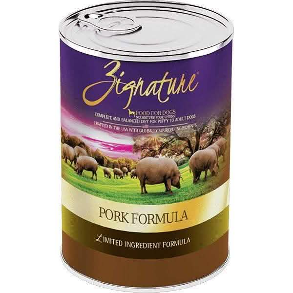 Zignature Wet Dog Food Limited Ingredient Pork Formula