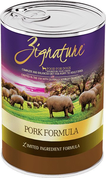 Zignature Wet Dog Food Limited Ingredient Pork Formula