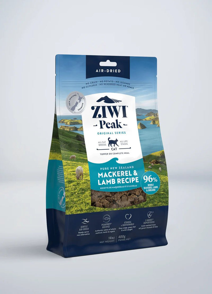 Ziwi Peak Dry Cat Food Air Dried Mackerel & Lamb Recipe