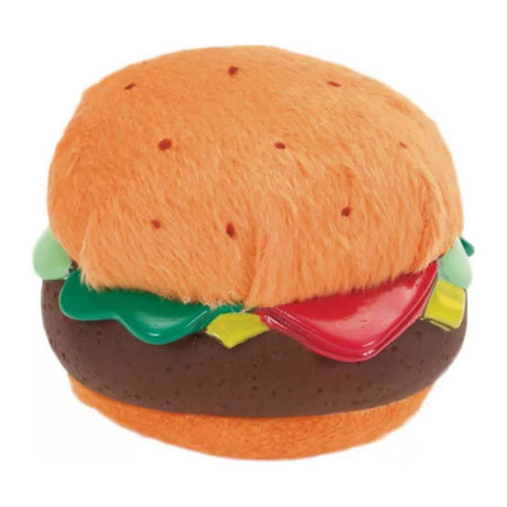 Li'l Pals by Coastal Dog Toy Plush and Vinyl Hamburger