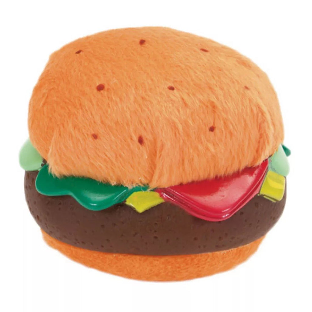 Li'l Pals by Coastal Dog Toy Plush and Vinyl Hamburger