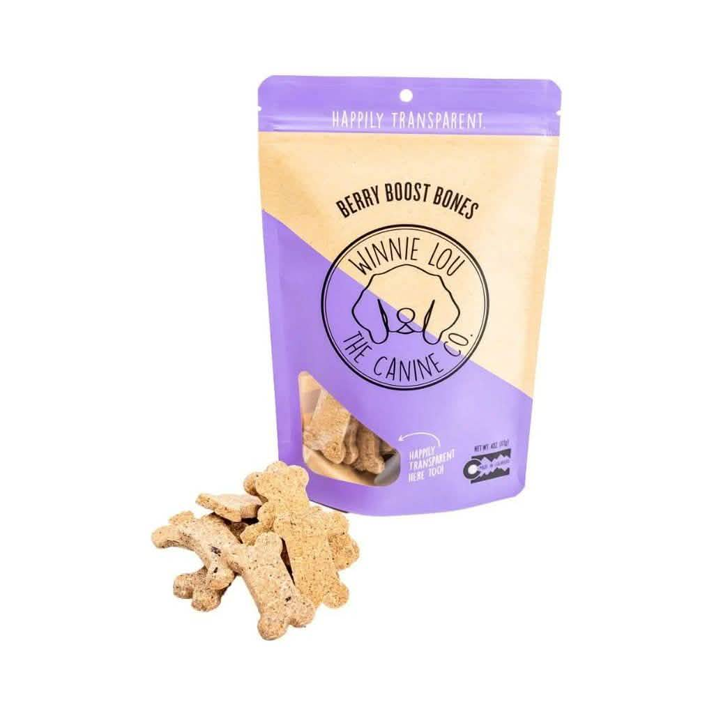 Winnie Lou Dog Treat Berry Boost Bones