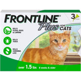 Frontline Plus Flea & Tick Drops for Cats