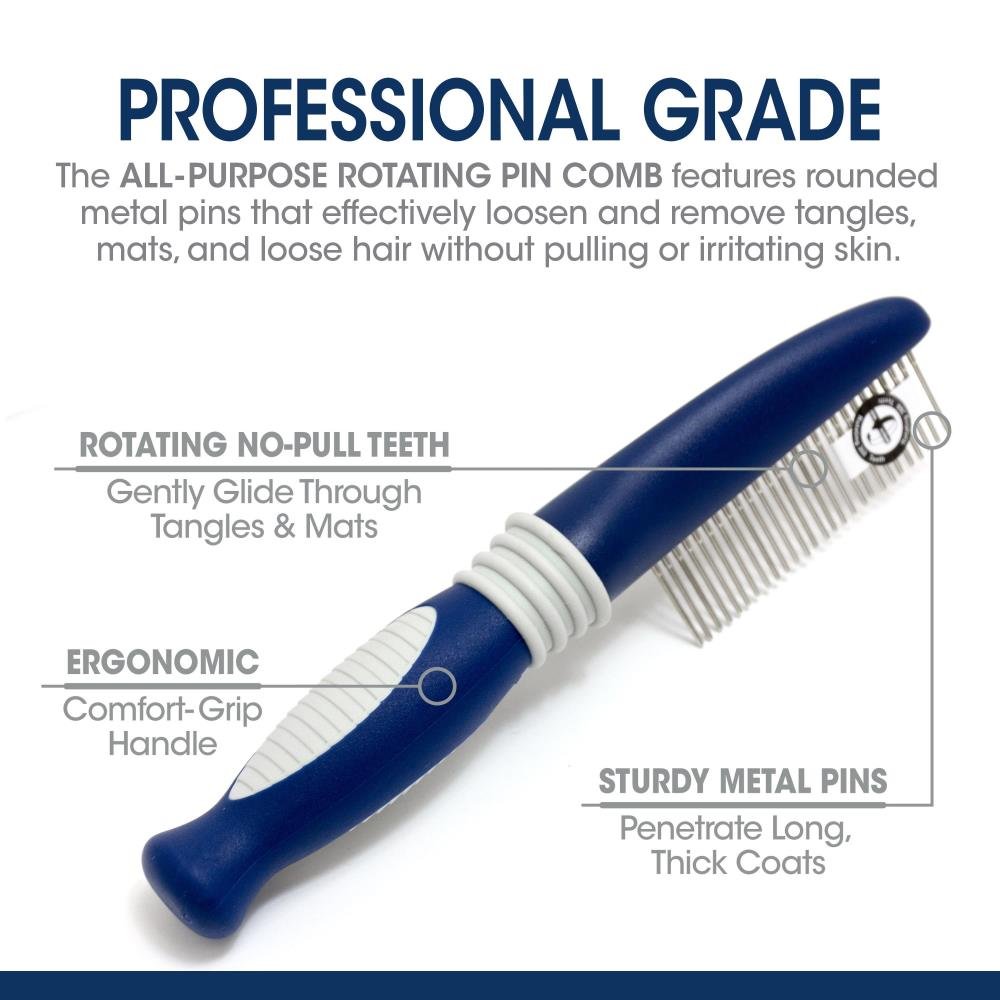 Four Paws Magic Coat All-Purpose Rotating Pin Comb