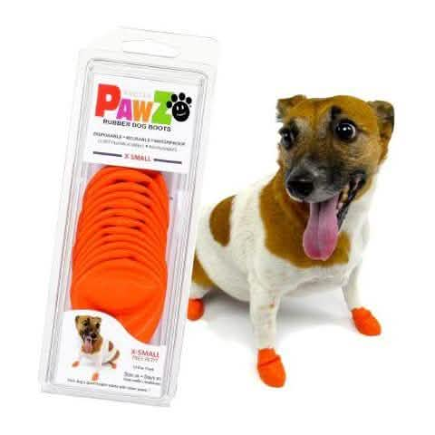 PawZ Rubber Dog Boots - X-Small