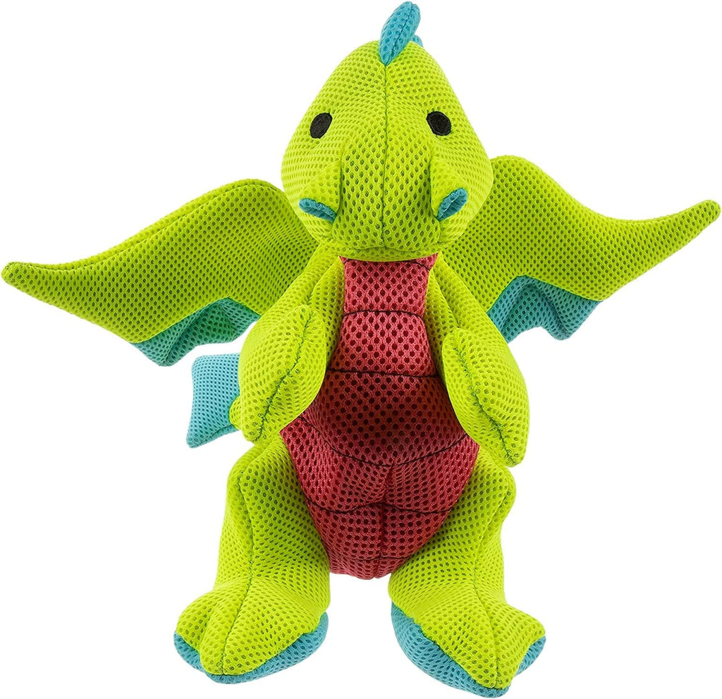 GoDog Dog Toy Double Chew Guard Dragon