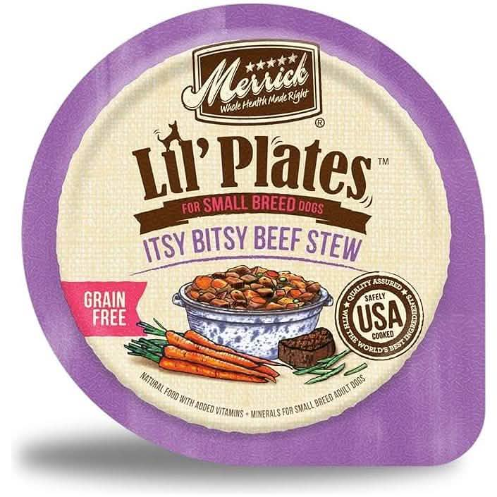 Merrick Wet Dog Food Lil' Plates Itsy Bitsy Beef Stew