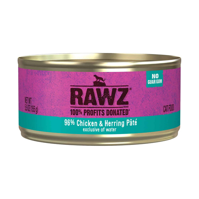 RAWZ 96% Chicken & Herring Pâté Cat Food