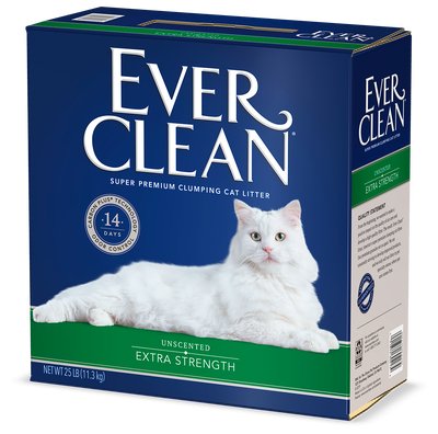 Ever Clean Cat Litter Extra Strength Unscented Clumping Clay