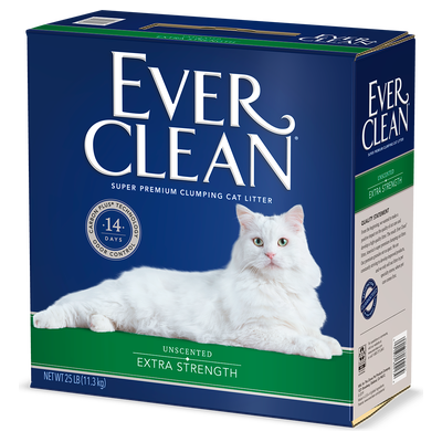 Ever Clean Cat Litter Extra Strength Unscented Clumping Clay