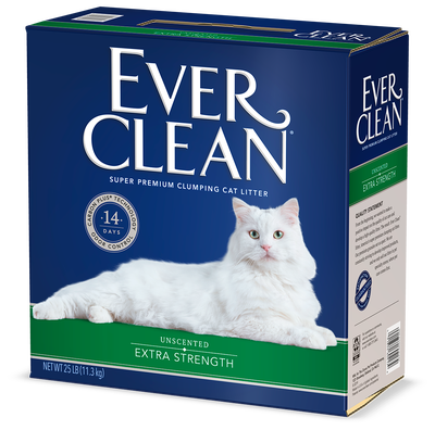 Ever Clean Cat Litter Extra Strength Unscented Clumping Clay