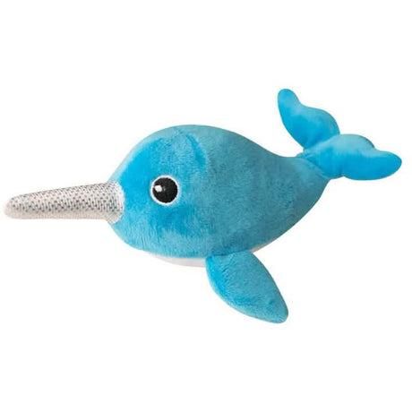 SnugArooz Dog Toy Baby Nikki the Narwhal