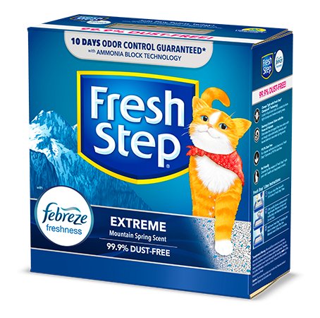 Fresh Step Cat Litter Clumping Extreme Mountain Spring Scent