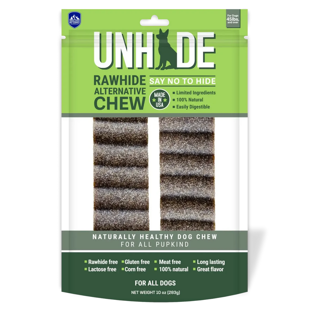 Himalayan Pet Supply Dog Treat Unhide Rawhide Alternative Chew