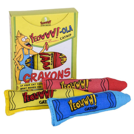 Yeowww! Catnip Cat Toy Crayons