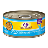 Wellness Wet Cat Food Complete Health Paté Chicken & Herring Dinner