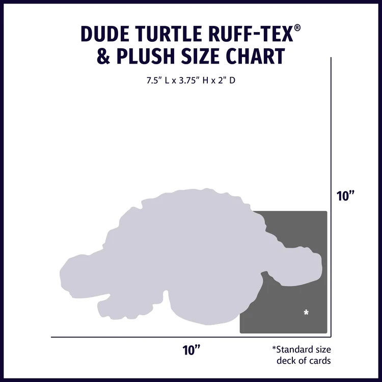 Huggle Hounds Dog Toy Huggle-Fusion Dude Turtle