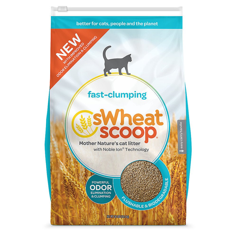 Swheat Scoop Cat Litter Original 100% Wheat All Natural Clumping