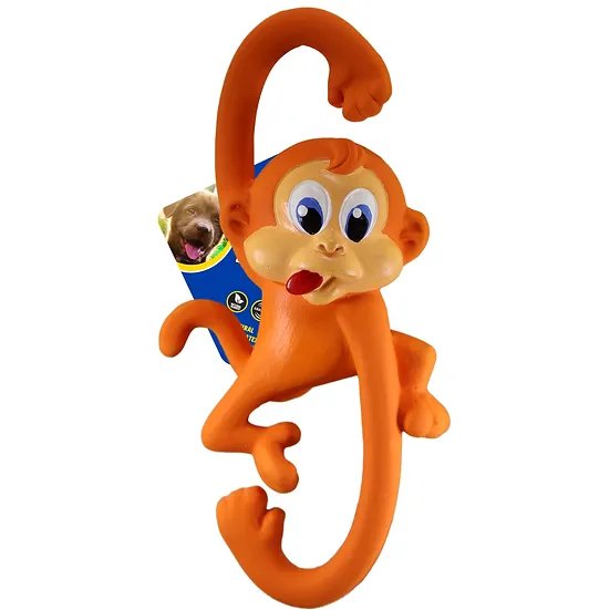 PetSport Dog Toy Naturflex Latex Monkey