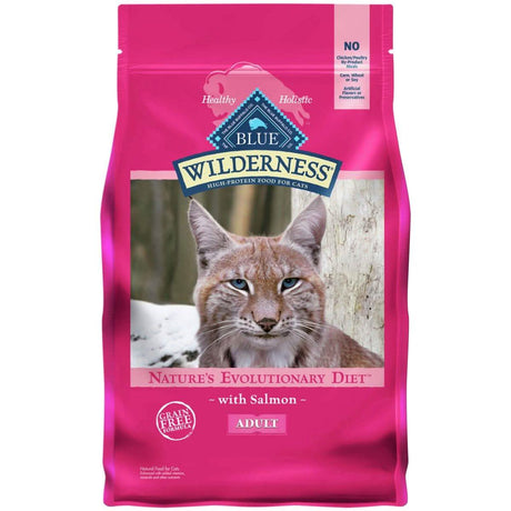 Blue Buffalo Dry Cat Food Wilderness Adult Salmon