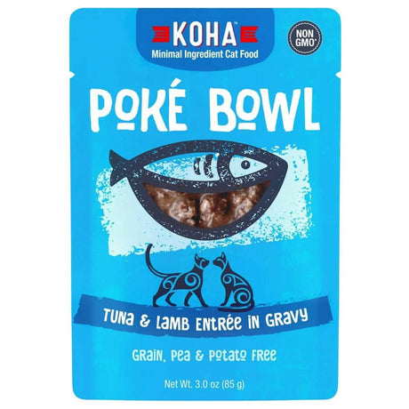 Koha Wet Cat Food Poké Bowl Tuna & Lamb Entrée in Gravy