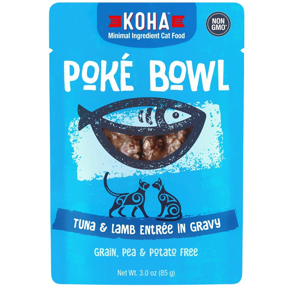 Koha Wet Cat Food Poké Bowl Tuna & Lamb Entrée in Gravy