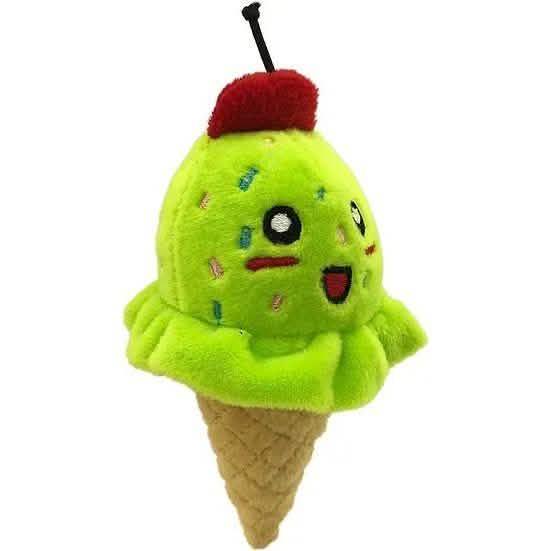 PetSport Dog Toy Tiny Tots Foodies Ice Cream - Mint