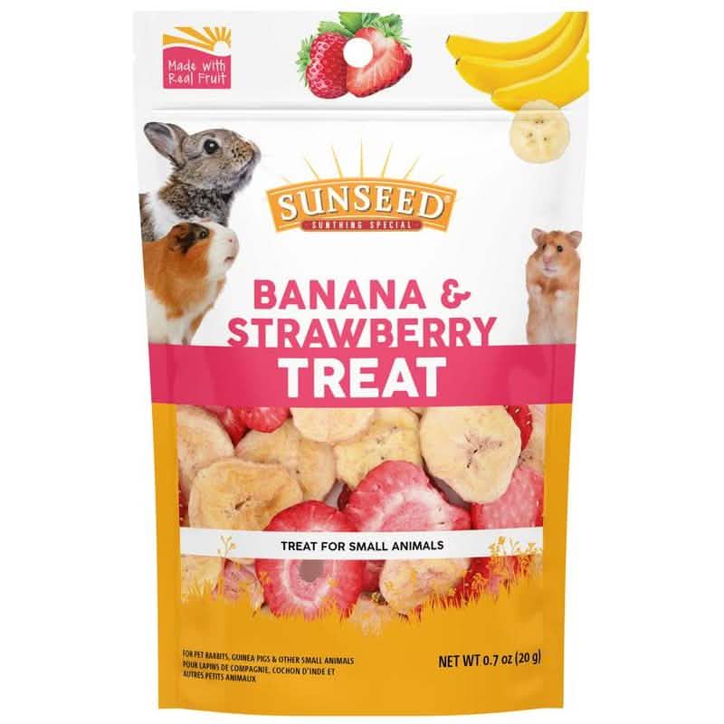 Sunseed Small Animal Treat Banana & Strawberry