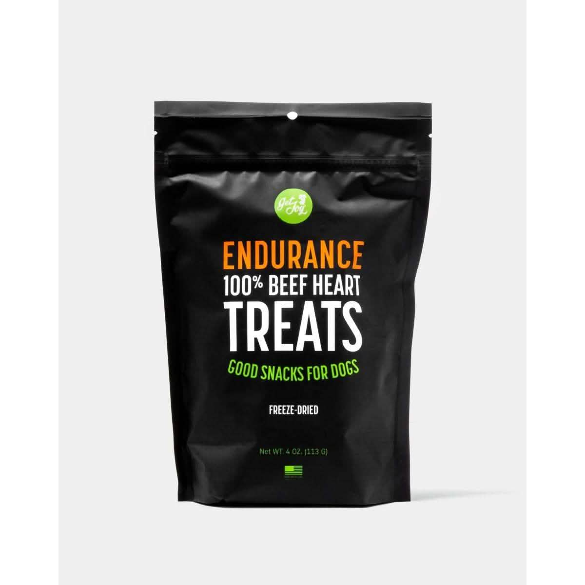 Get Joy Dog Treat Freeze-Dried Endurance Beef Heart