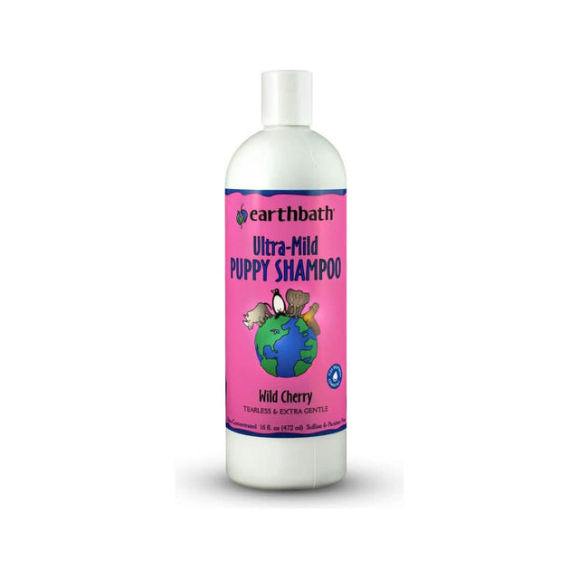 earthbath Ultra-Mild Puppy Shampoo Wild Cherry, Tearless & Extra Gentle