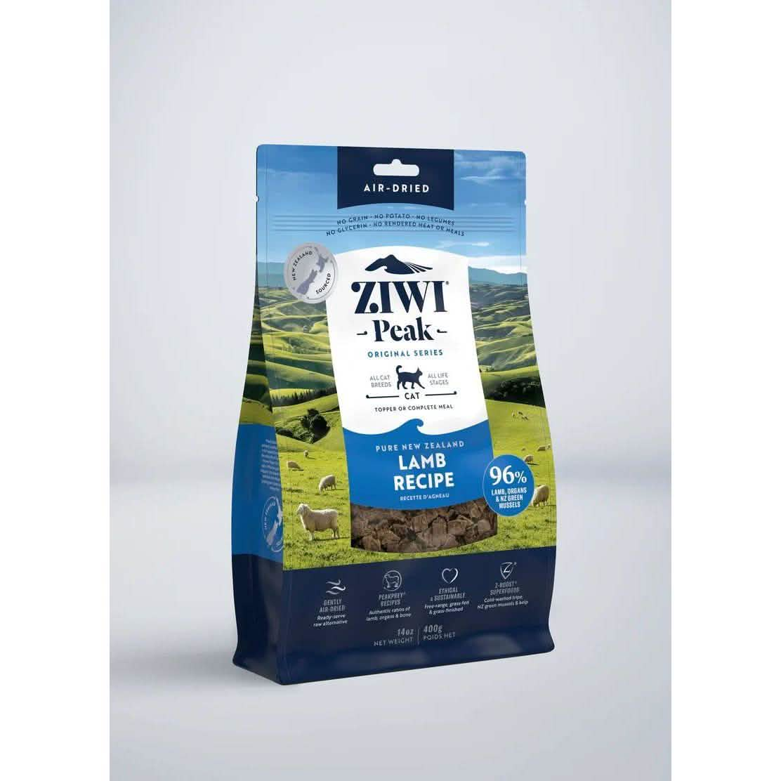 Ziwi Peak Dry Cat Food Air Dried Lamb Recipe