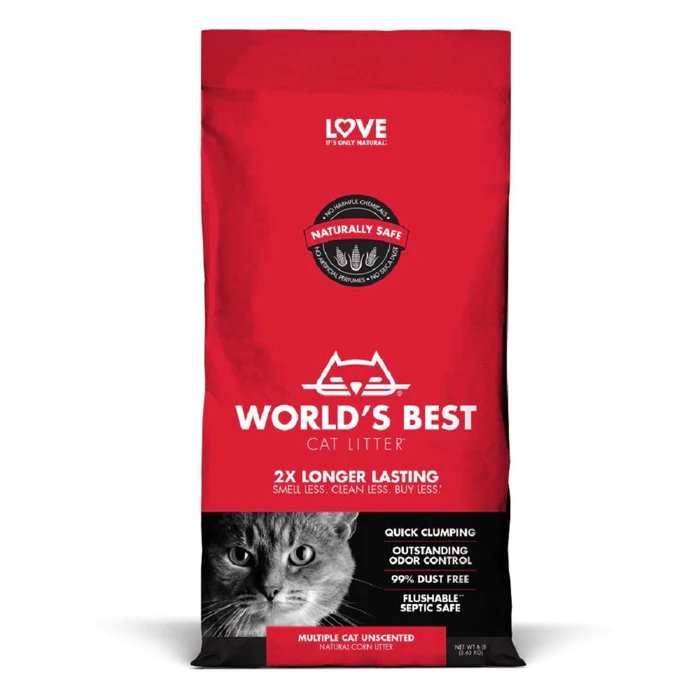 World's Best Cat Litter Mulitple Cat Unscented